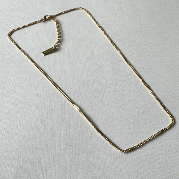Saint Laurent Paris Gold Link Adjustable Chain/Necklace - Picture 6 of 8